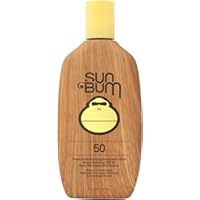 Sun Bum Original SPF 50 Sunscreen Lotion | Vegan and Hawaii 104 Reef Act Compliant (Octinoxate & Oxybenzone Free) Broad Spectrum Moisturizing UVA/UVB Sunscreen with Vitamin E | 8 oz